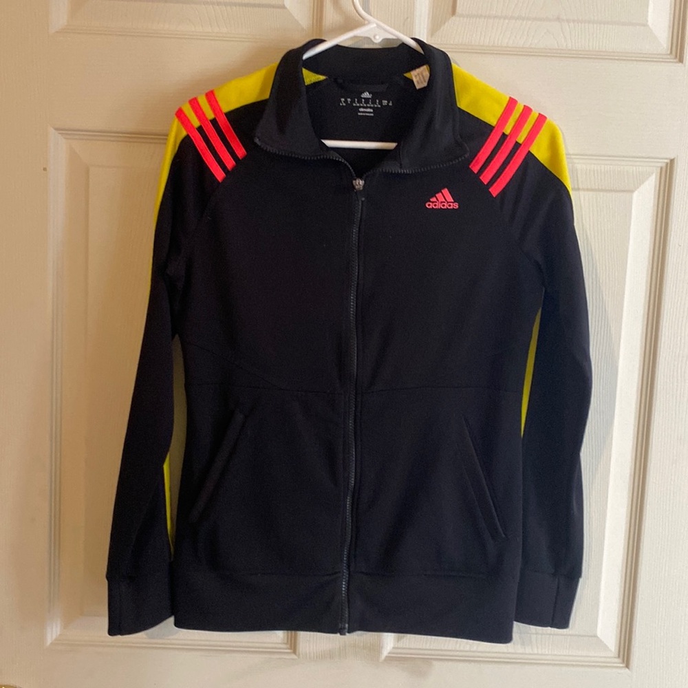 Black track jacket